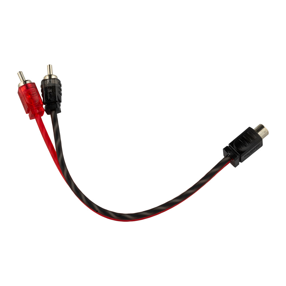 DS18 RCA-1F2M.10PK Level 1 RCA 100% Copper OFC Y Connector – 1 Female / 2 Male - 10-Pack