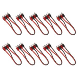 DS18 RCA-1FT.10PK 1 ft Ultra Flex 100% OFC RCA Cable Wire – 10-Pack