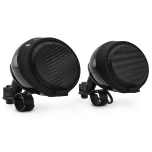 DS18 RYDERBT Motorcycle Handlebar Mounted Bluetooth Speaker System with Neodymium Magnet
