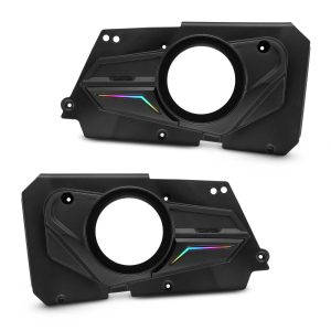 DS18 RZR-BD6 Polaris RZR-XP 2014-2023 Rear Door Panels for 6.5" Speakers with Digital LED Lighting