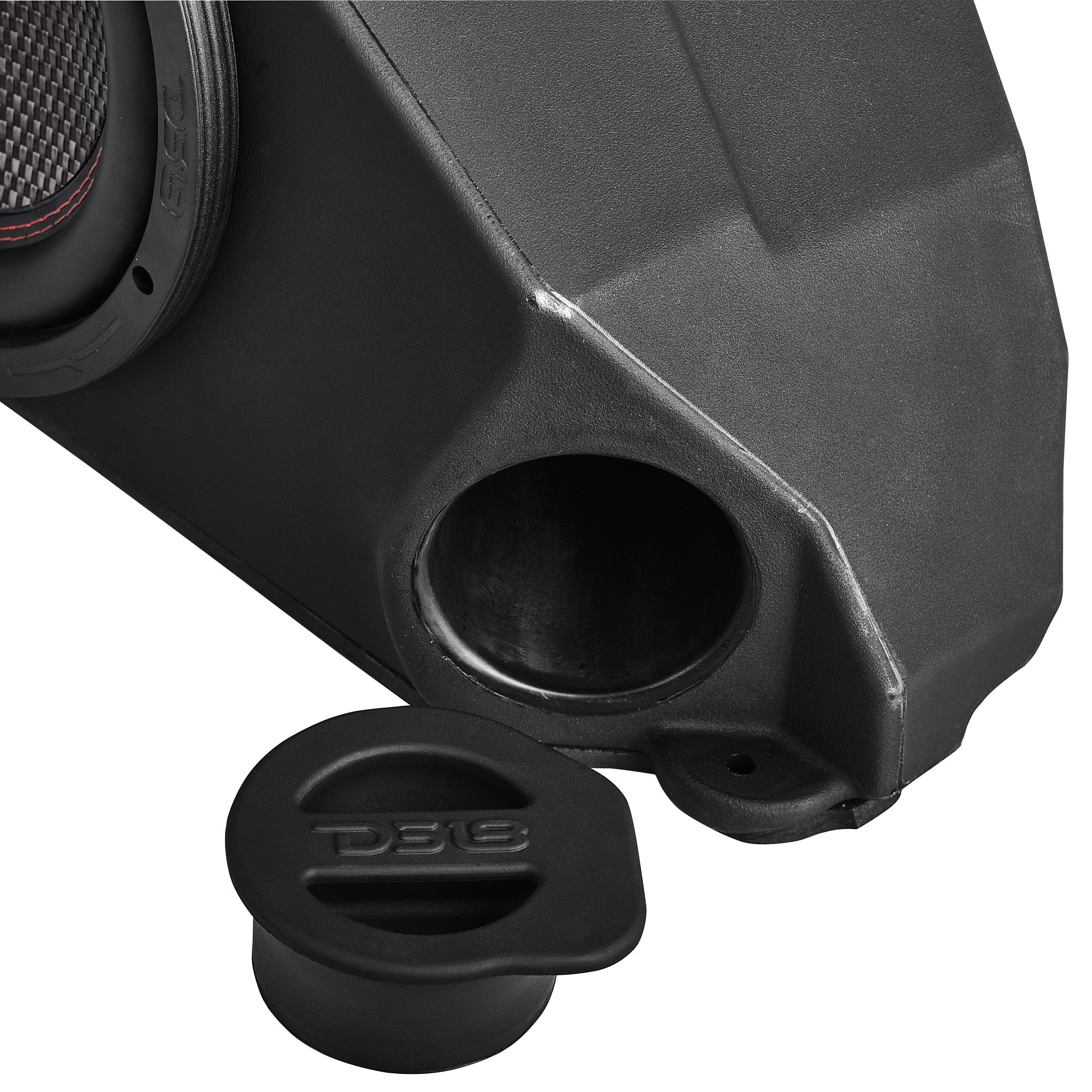 DS18 RZR-GBSUB10LD Polaris RZR Glove Box 10" Subwoofer Enclosure 1200 Watts Carbon Fiber Subwoofer