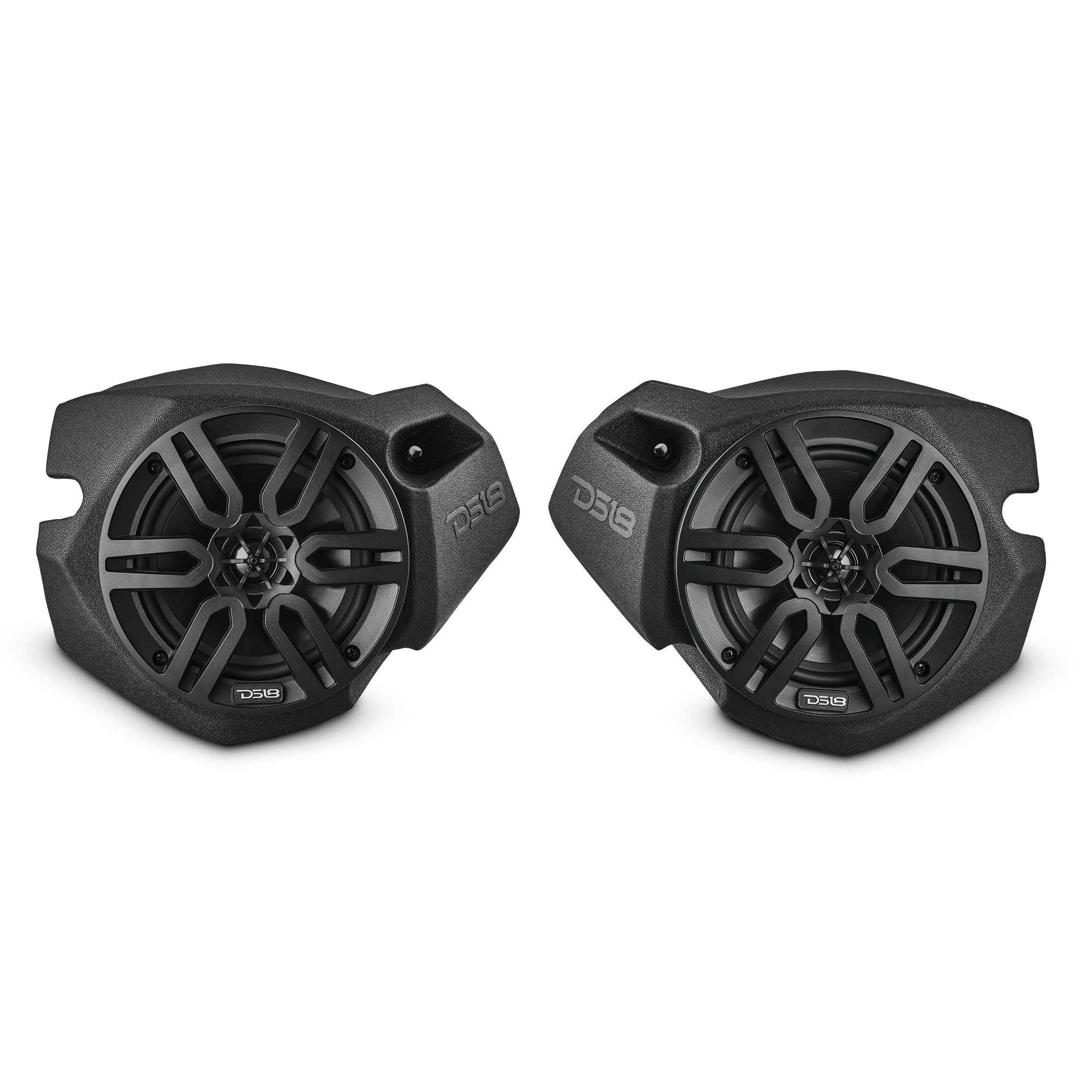 DS18 RZR-KP6BT Polaris RZR Front Kick Panel Pods with 6.5” Active Speakers and Bluetooth