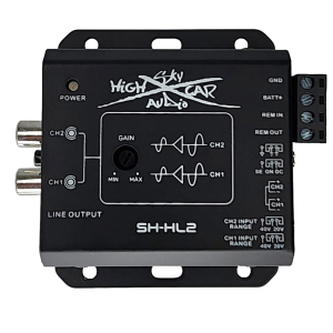 Sky High Car Audio 2 Channel Hi To Low Converter