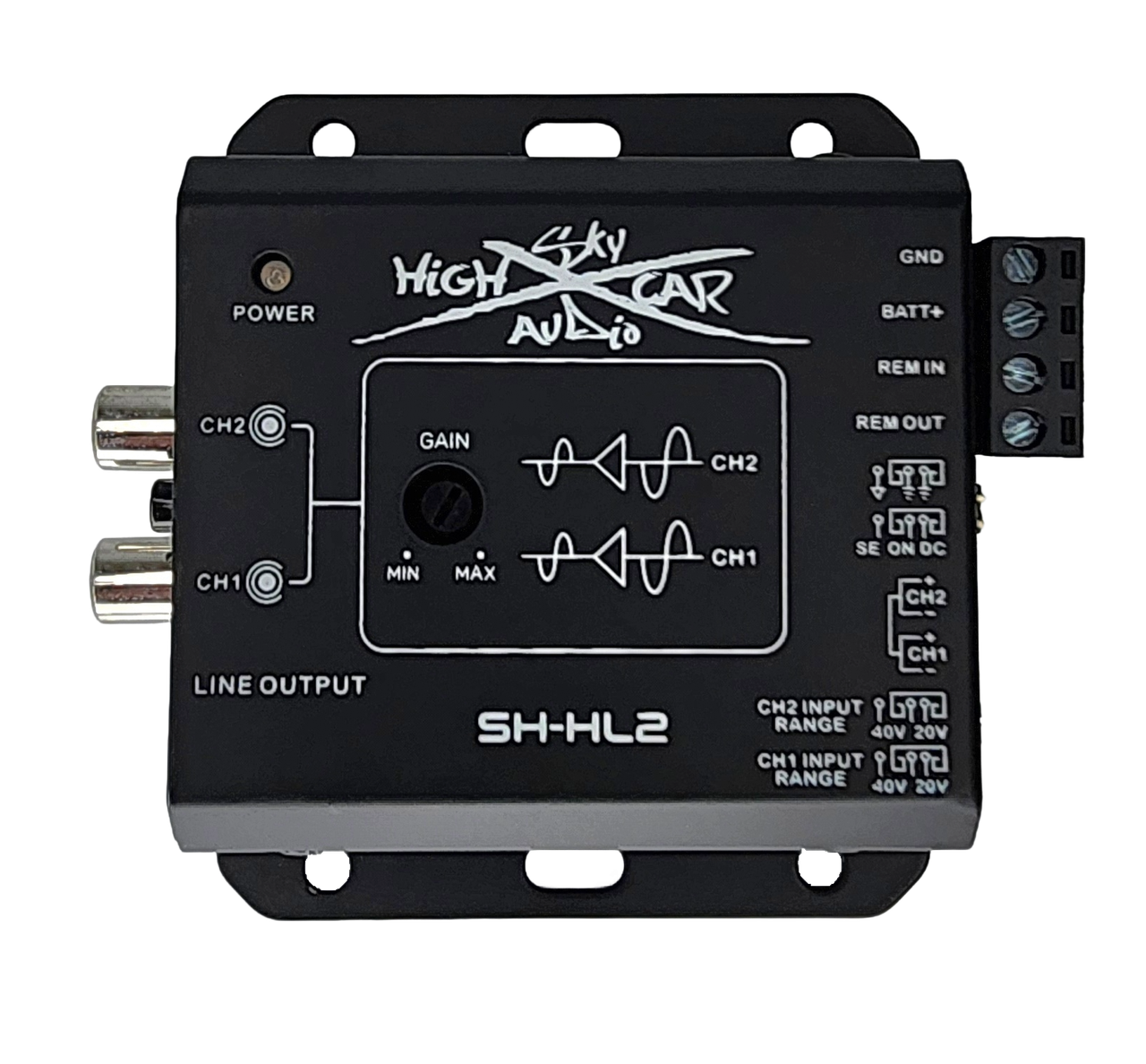 Sky High Car Audio 2 Channel Hi To Low Converter