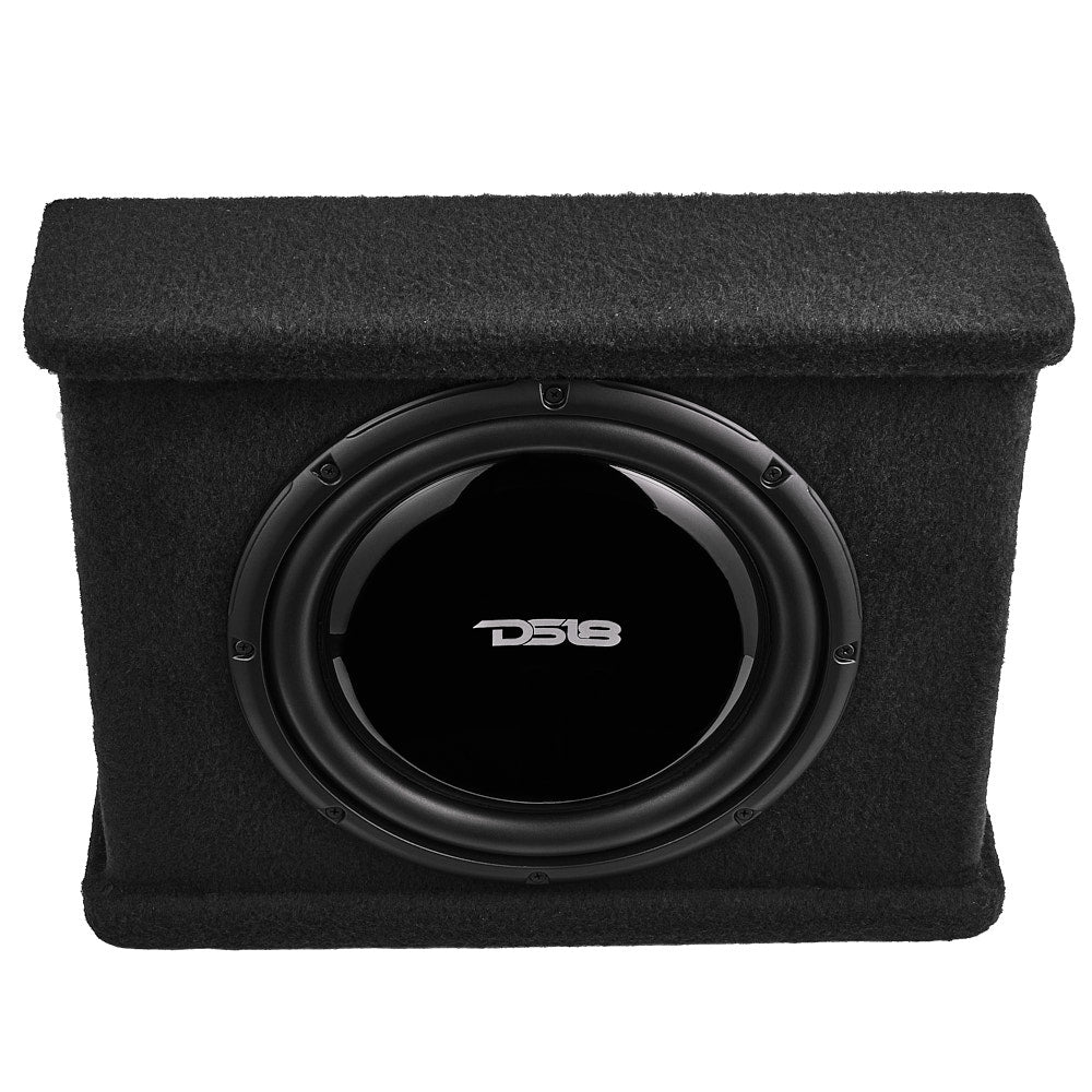 DS18 SB12 12" Loaded Shallow Subwoofer Enclosure 350 Watts Rms @ 2 ohm
