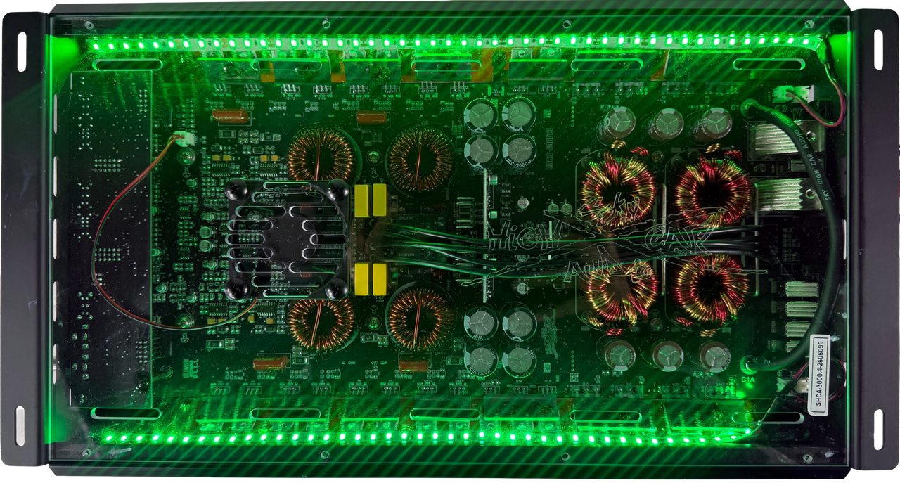 Sky High Car Audio Amplifier LED Backplate Lighting Kit - Image 3