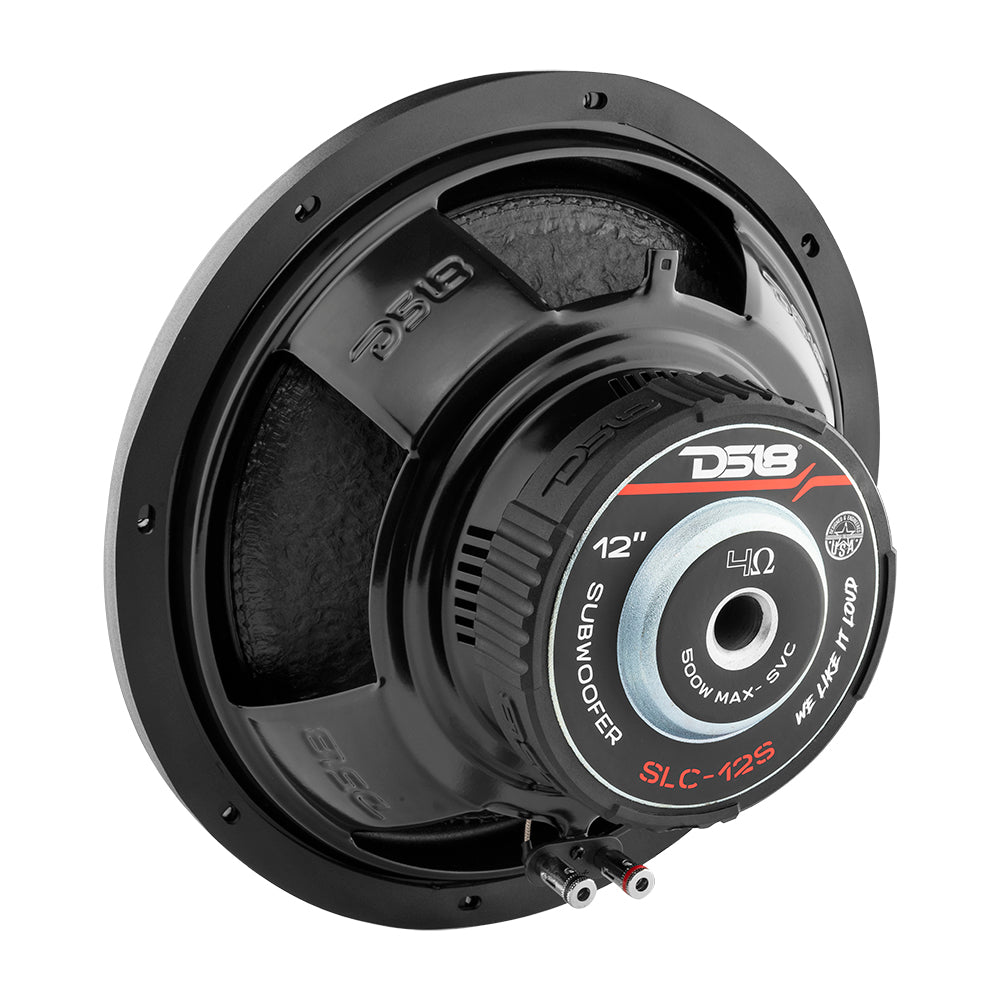 DS18 SLC12S SELECT 12" Subwoofer 250 Watts Rms SVC 4-Ohm