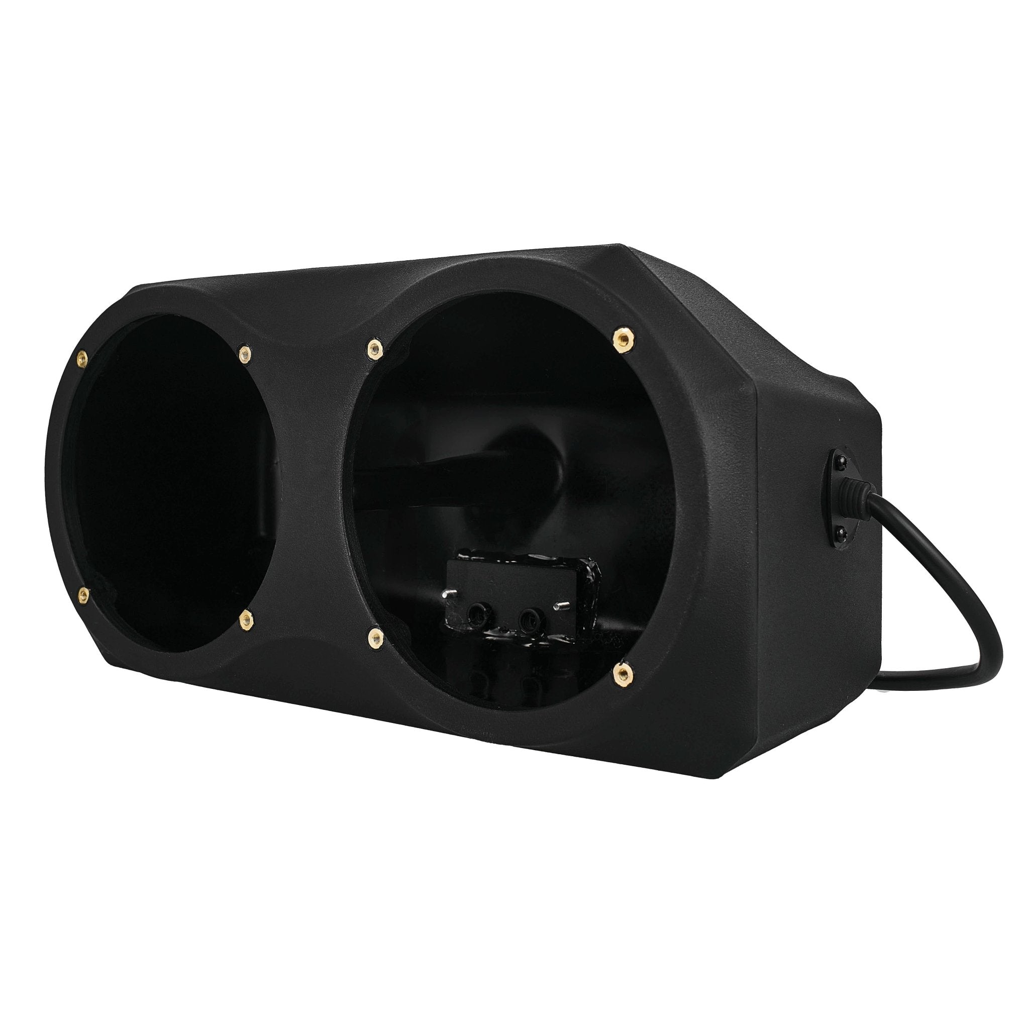 DS18 SLG-20UPFSUB6 Polaris Slingshot Under Dash Empty Enclosure fits 2 x 6.5" Subwoofers | 2020 - Current