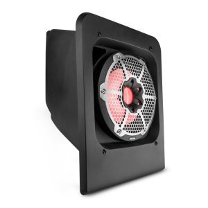 DS18 SLG-RSUB10LD Polaris Slingshot Rear Subwoofer Enclosure Loaded | NXL-10SUB/BK and RGB LED Lights | Fits Either Passenger or Driver Sid…