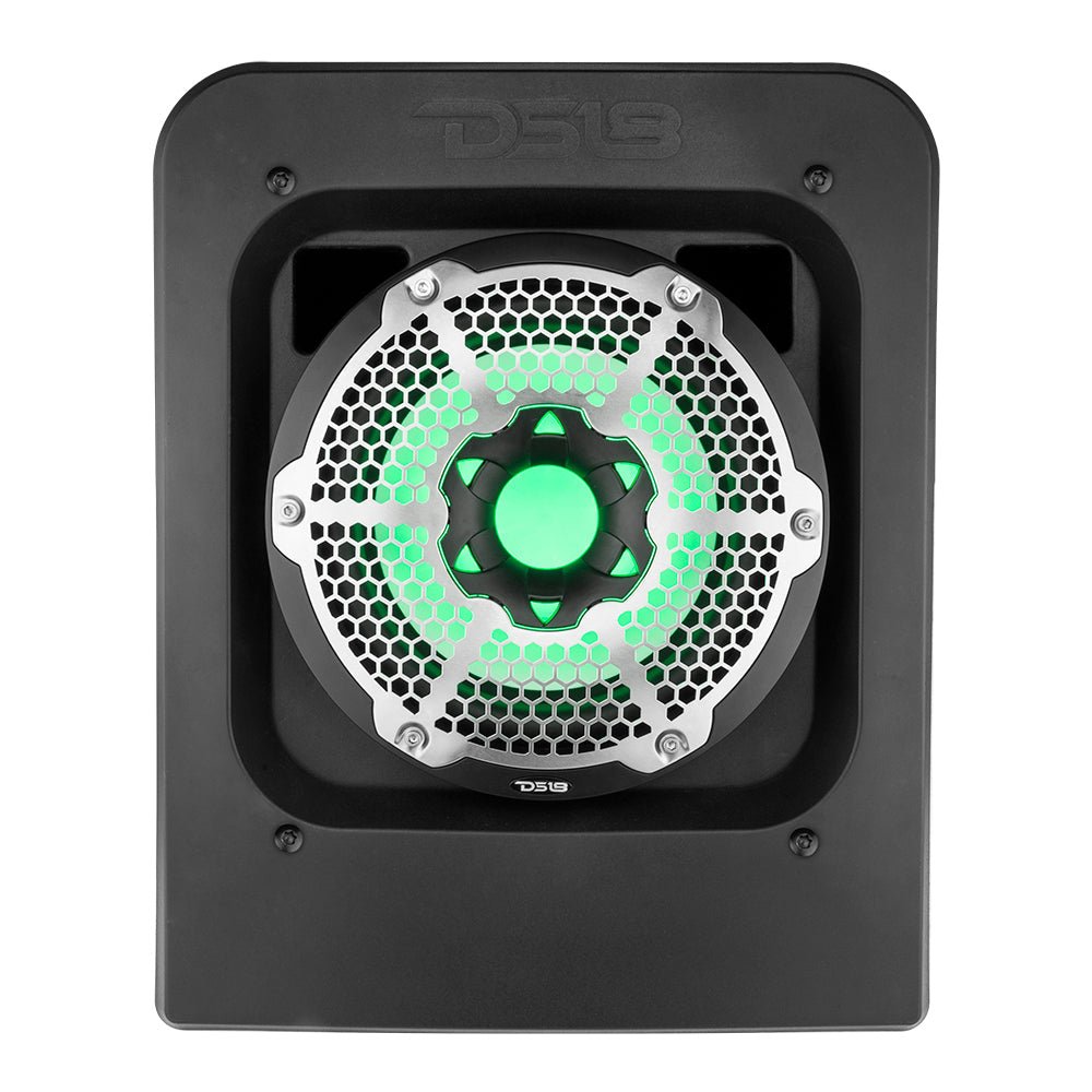 DS18 SLG-RSUB10 Polaris Slingshot Rear 10" Subwoofer Empty Enclosure - Fits Either Passenger or Driver Side | 2015 - Current