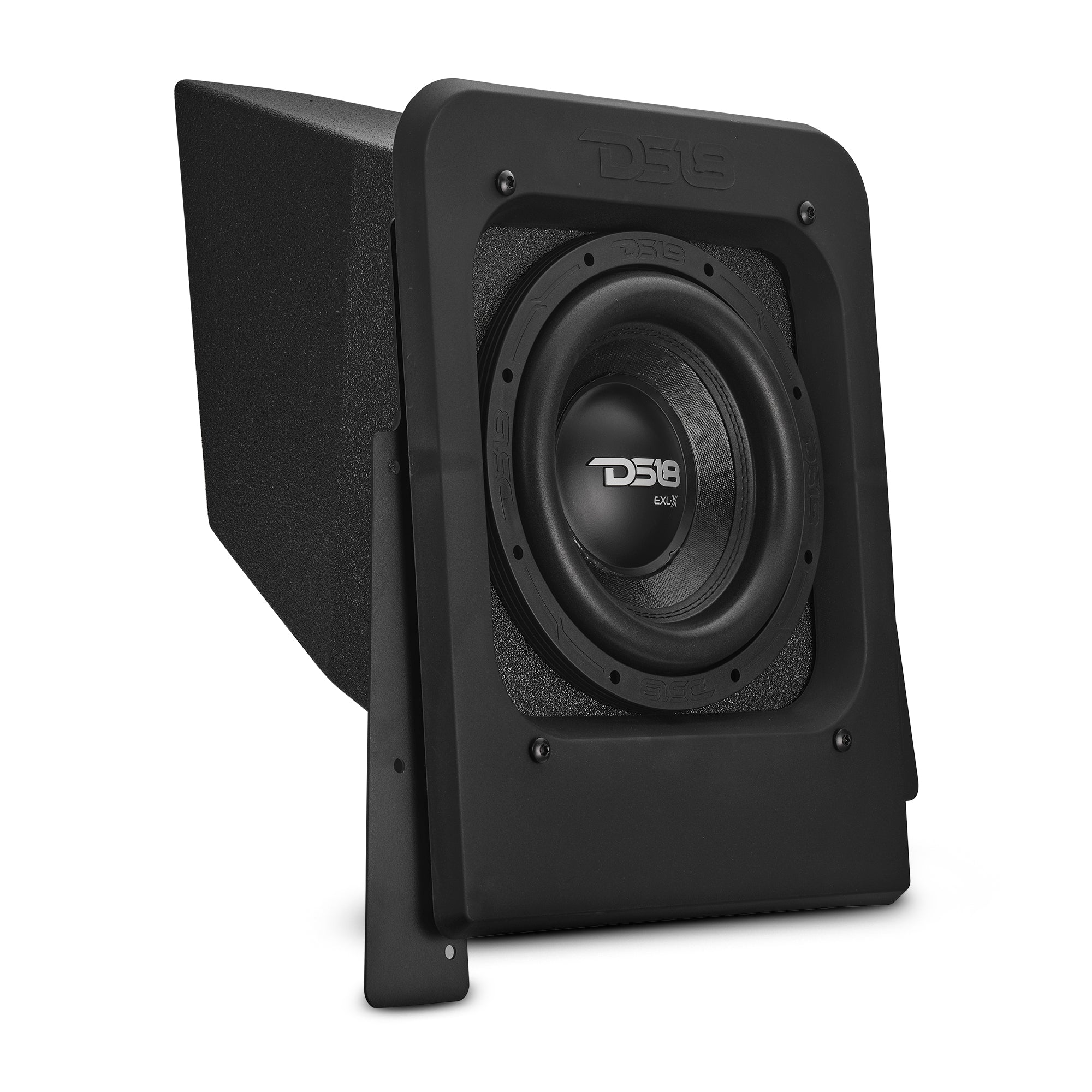 DS18 SLG-RSUB10XLLD Polaris Slingshot Loaded Rear Sealed 10" Subwoofer Enclosure | Fits Either Passenger or Driver Side | 2015 - Current