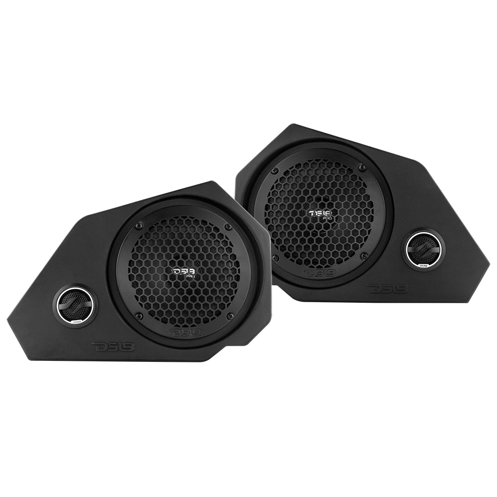DS18 SLG-SP6 Polaris Slingshot Side Panel Empty Enclosure fits 2 x 6.5" Speakers & 2 x 1.7” Tweeters | 2015 - 2019