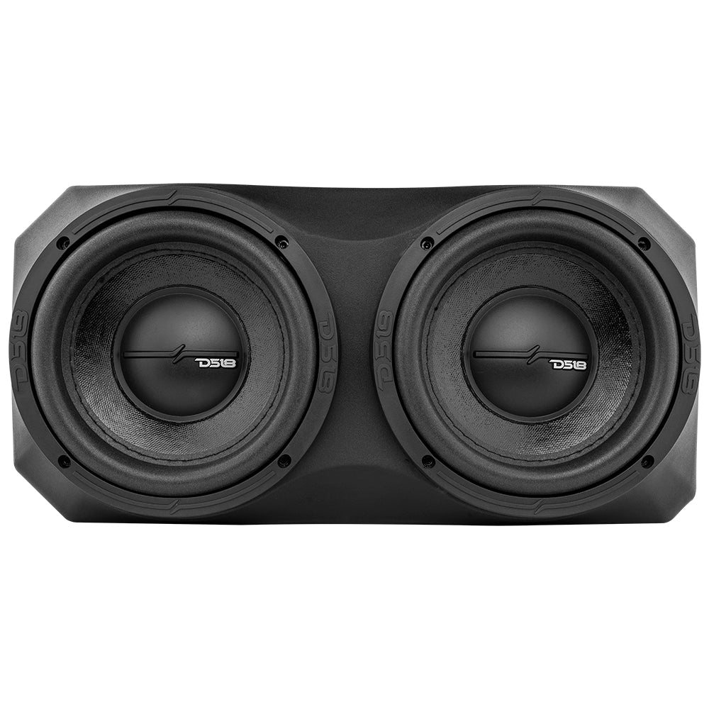 DS18 SLG-UDSD6LD Polaris Slingshot Under Dash Enclosure Loaded | 2 x ZR6.4D Subwoofers | 2015 - 2019
