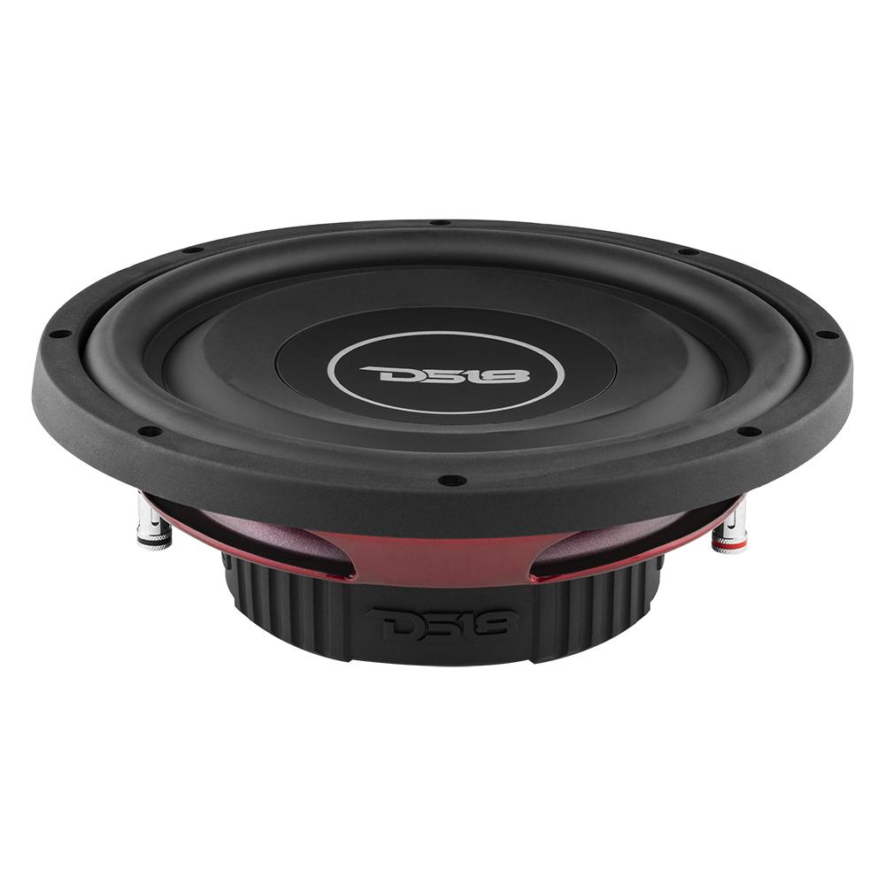 DS18 SRW10.4D SRW Shallow-Mount 10" Subwoofer 200 Watts Rms DVC 4-Ohm