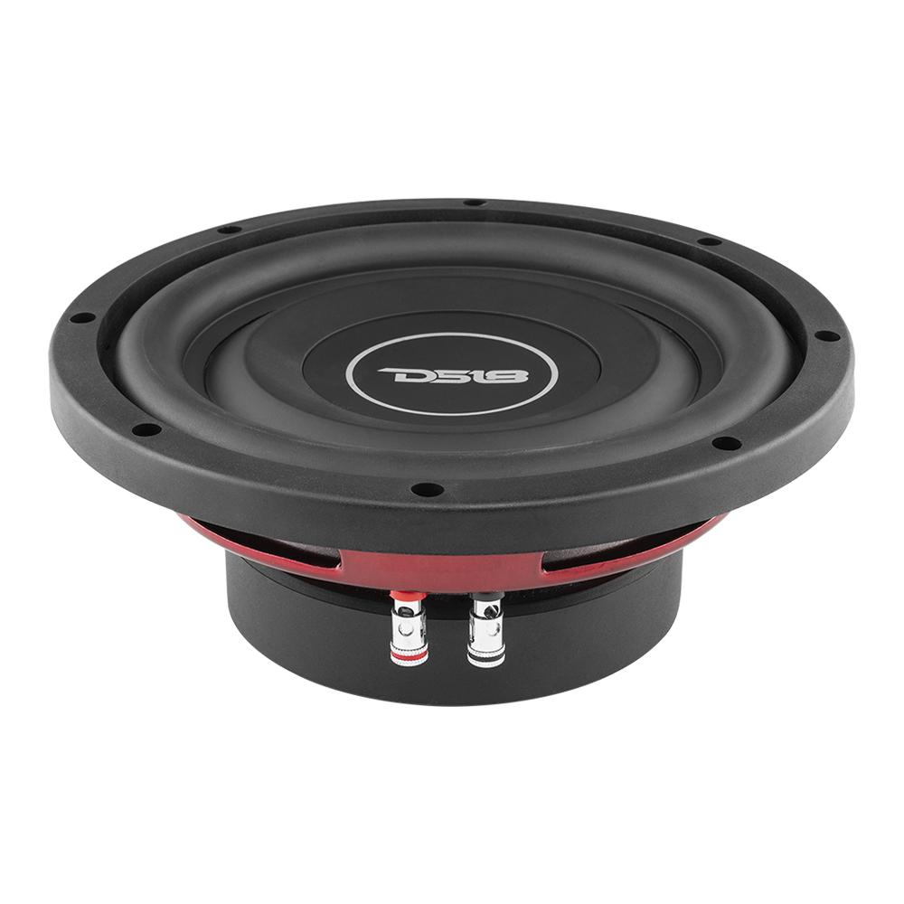 DS18 SRW8.4 SRW Shallow-Mount 8" Subwoofer 150 Watts Rms SVC 4-Ohm