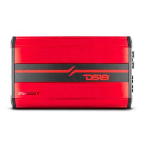 DS18 SXE-1200.4/RD SXE Class A/B 4-Channel Full-Range Amplifier 4 x 60 RMS @ 4-Ohm 1200 Watts