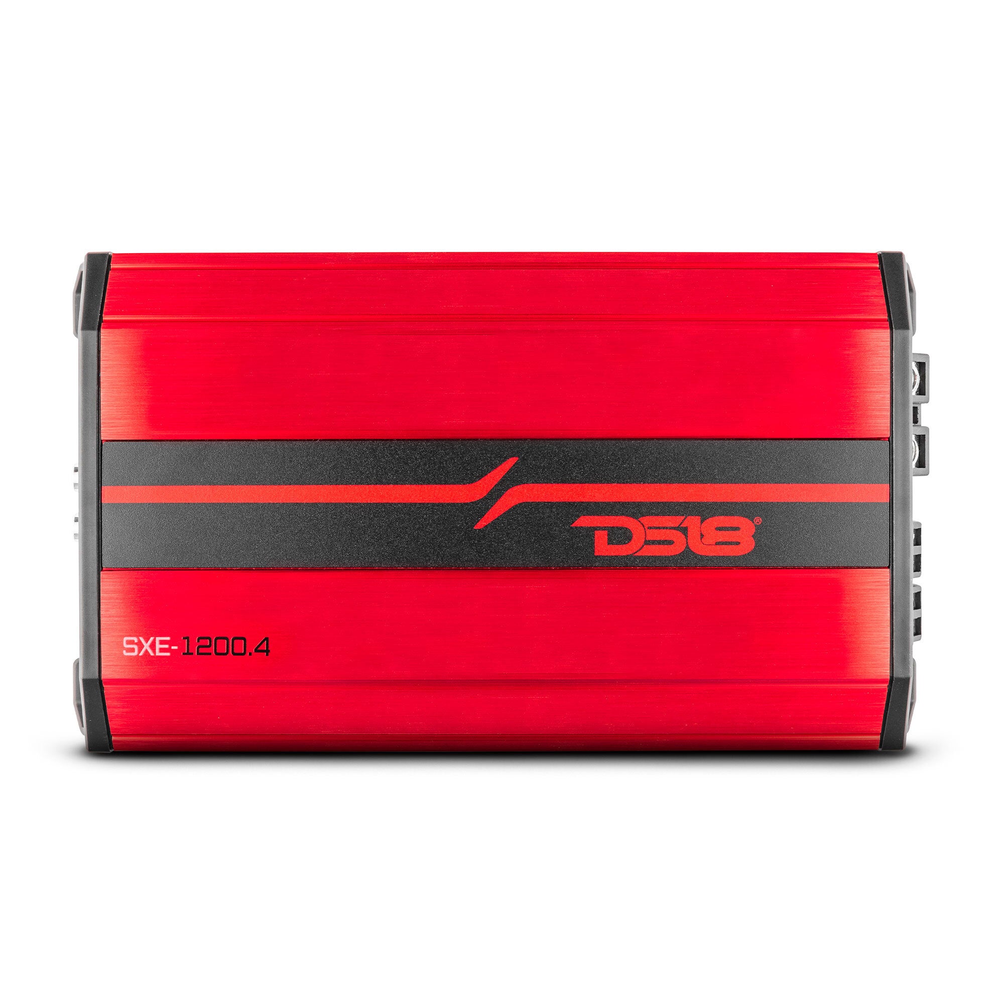 DS18 SXE-1200.4/RD SXE Class A/B 4-Channel Full-Range Amplifier 4 x 60 RMS @ 4-Ohm 1200 Watts