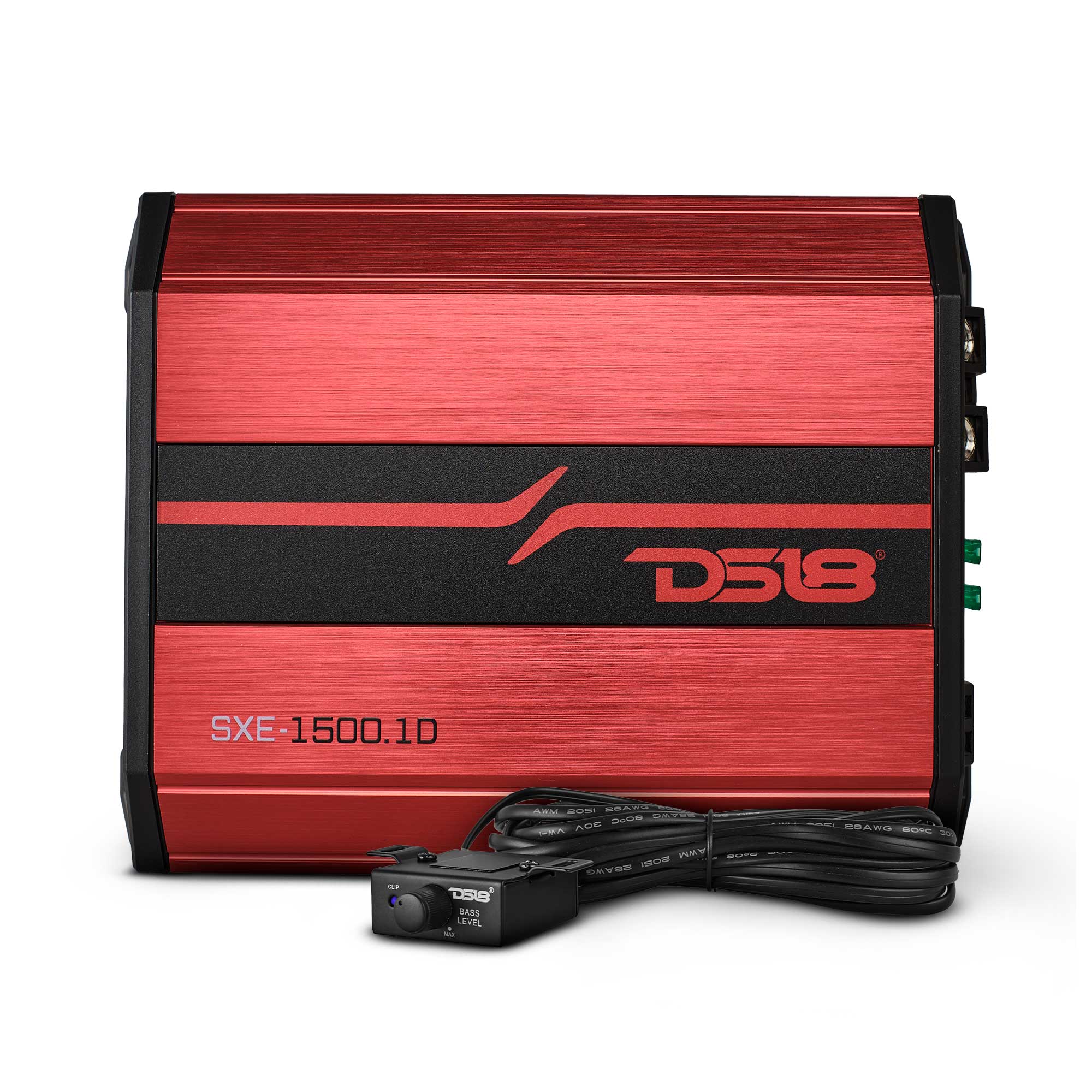 DS18 SXE-1500.1D/RD SXE Class D Monoblock Amplifier 1 x 500 Watts RMS @ 1-Ohm 1500 Watts
