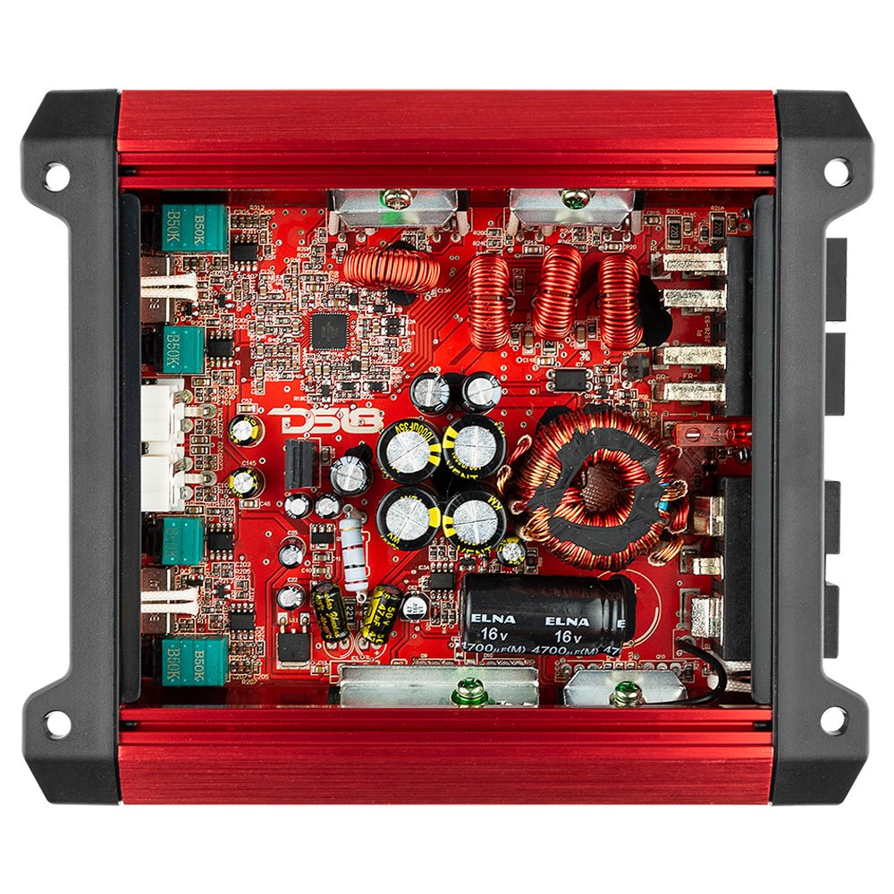 DS18 SXE-2000.4D/RD SXE Class D 4-Channel Amplifier 4 x 100 Watts Rms @ 4-ohm 2000 Watts