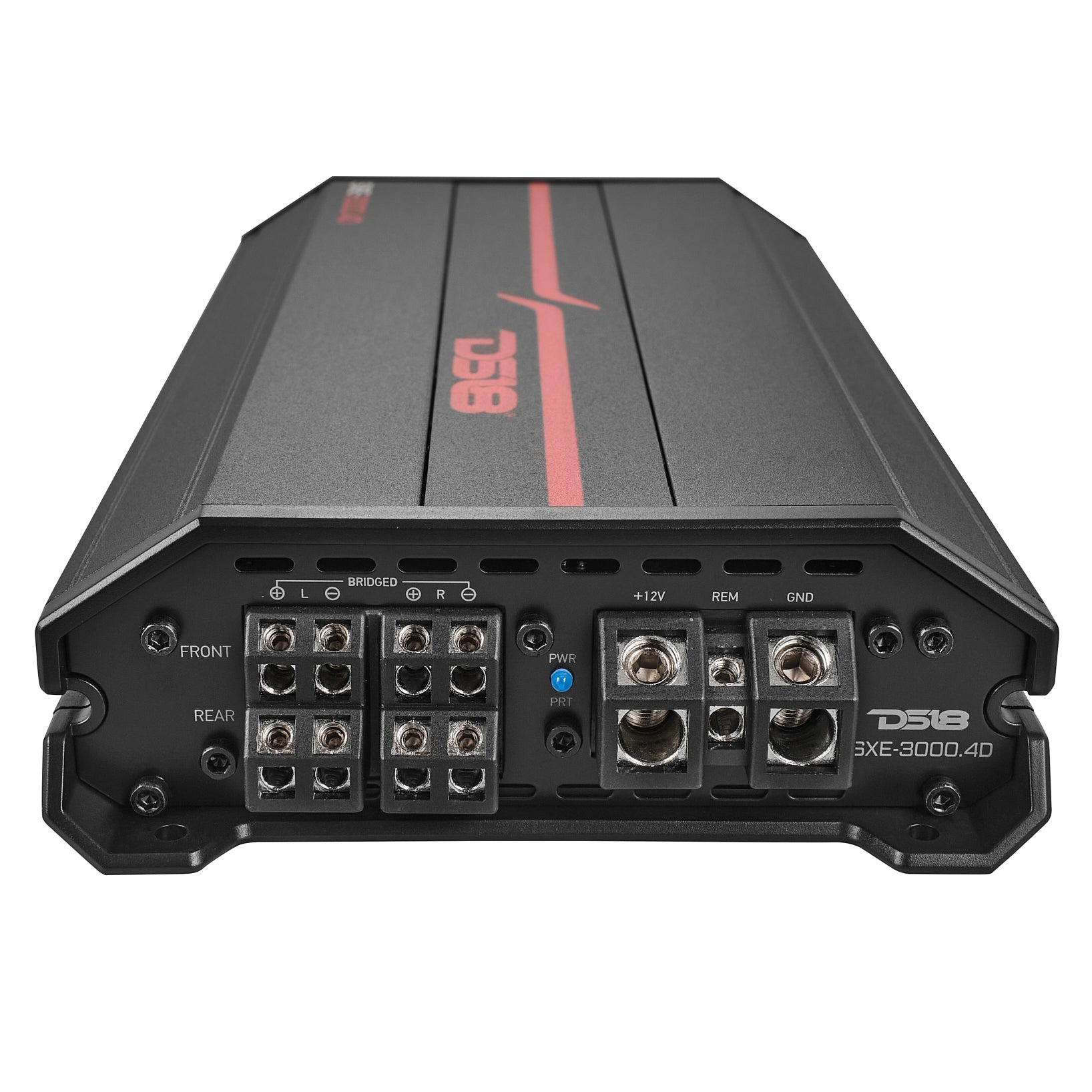 DS18 SXE-3000.4D/BK SXE Class D 4-Channel Full-Range Amplifier 4 x 200 RMS @ 4-Ohm 3000 Watt