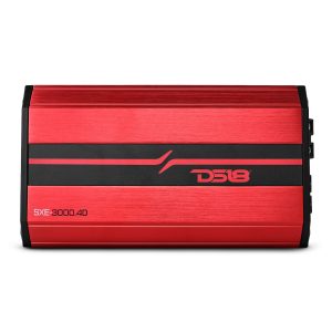 DS18 SXE-3000.4D/RD SXE Class D 4-Channel Full-Range Amplifier 4 x 200 RMS @ 4-Ohm 3000 Watts