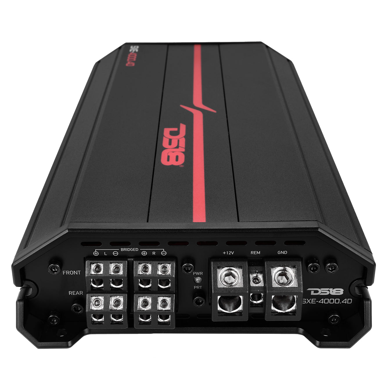 DS18 SXE-4000.4D/BK SXE Class D 4-Channel Full-Range Amplifier 4 x 275 RMS @ 4-Ohm 4000 Watts