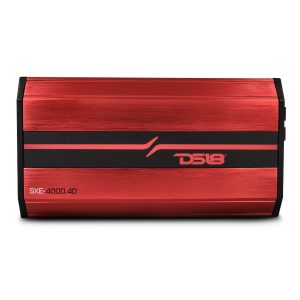DS18 SXE-4000.4D/RD SXE Class D 4-Channel Full-Range Amplifier 4 x 275 RMS @ 4-Ohm 4000 Watts