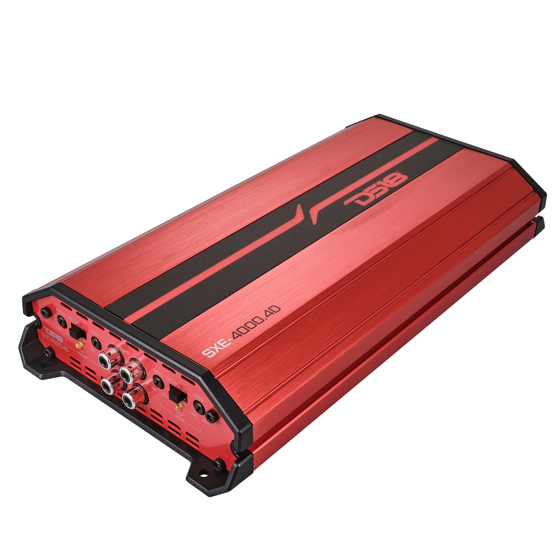 DS18 SXE-4000.4D/RD SXE Class D 4-Channel Full-Range Amplifier 4 x 275 RMS @ 4-Ohm 4000 Watts