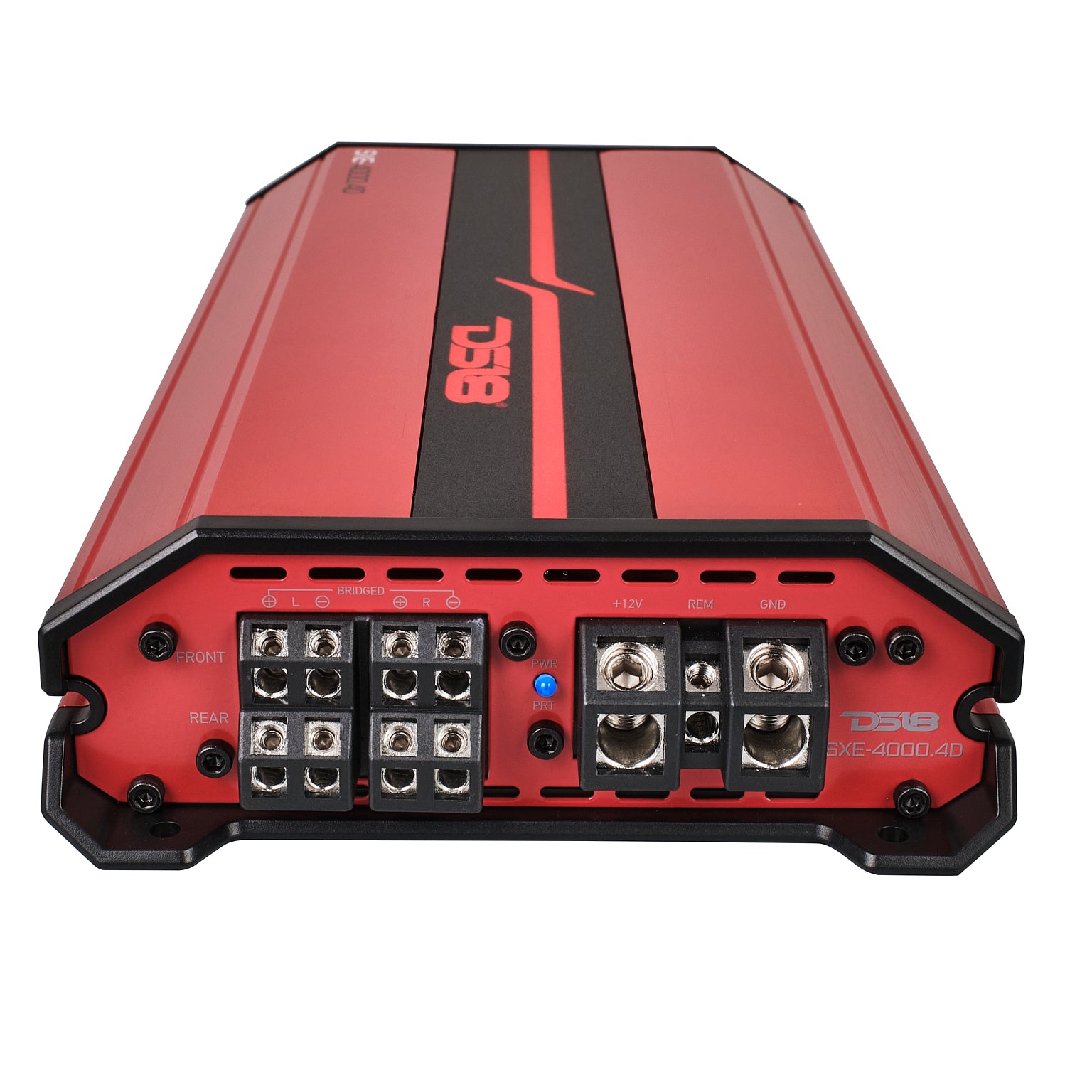 DS18 SXE-4000.4D/RD SXE Class D 4-Channel Full-Range Amplifier 4 x 275 RMS @ 4-Ohm 4000 Watts