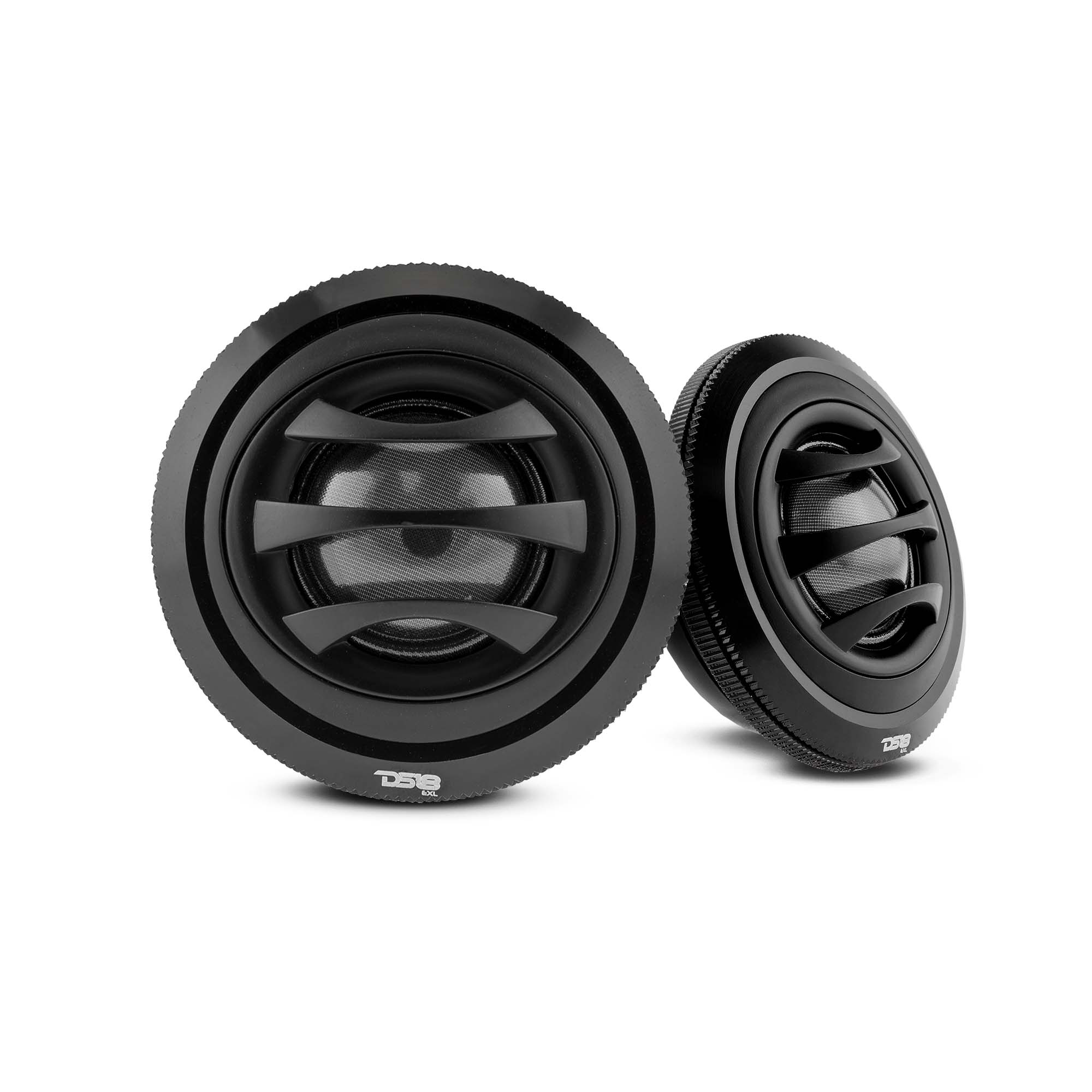 DS18 TW2.5 2.5" Dome Neodymium Tweeter with Aluminum Body 50 Watts 1" Silk 4-Ohm Vc