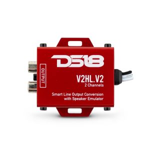 DS18 V2HL.V2 2-Channel Line Output Converter with Speaker Emulator (Remote out)