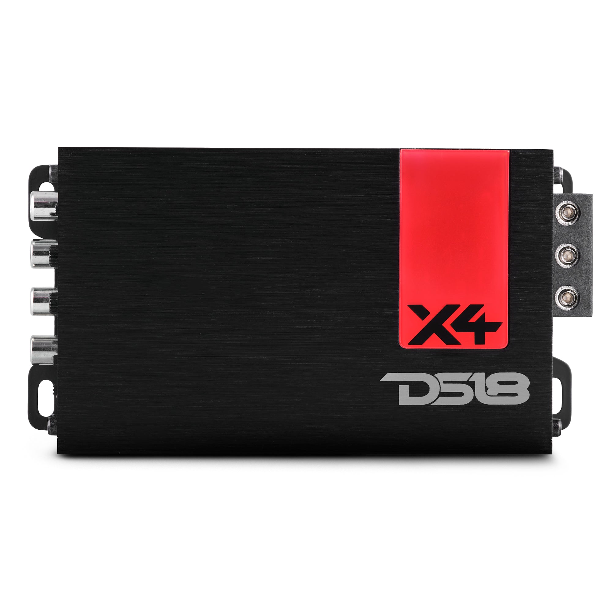 DS18 X4 X 4-Channel Ultra Compact Class D Amplifier 4 x 70 Watts Rms @ 4-ohm