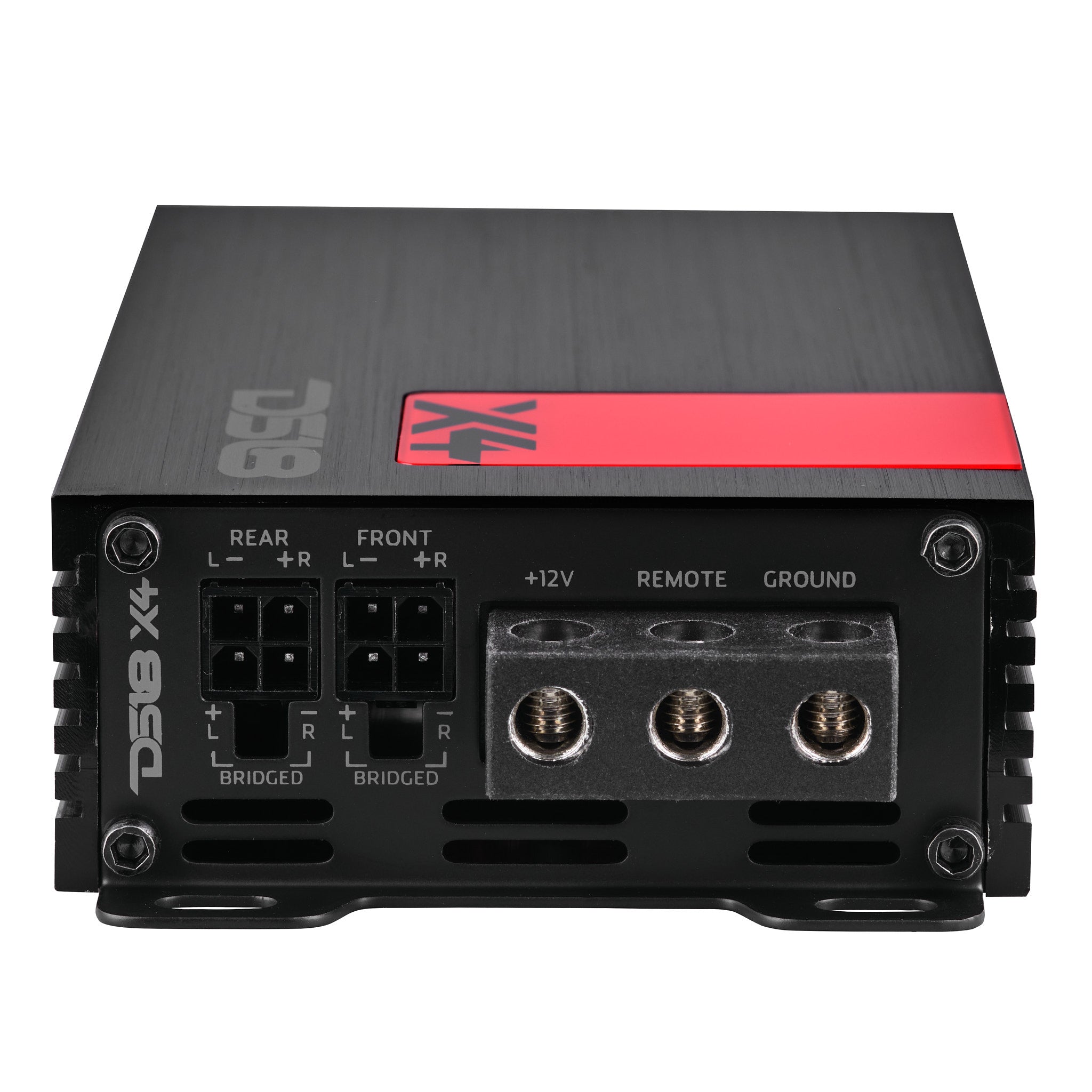 DS18 X4 X 4-Channel Ultra Compact Class D Amplifier 4 x 70 Watts Rms @ 4-ohm