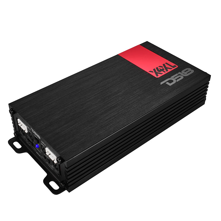 DS18 X4XL X 4-Channel Ultra Compact Class D Amplifier 4 x 120 Watts Rms @ 4-ohm