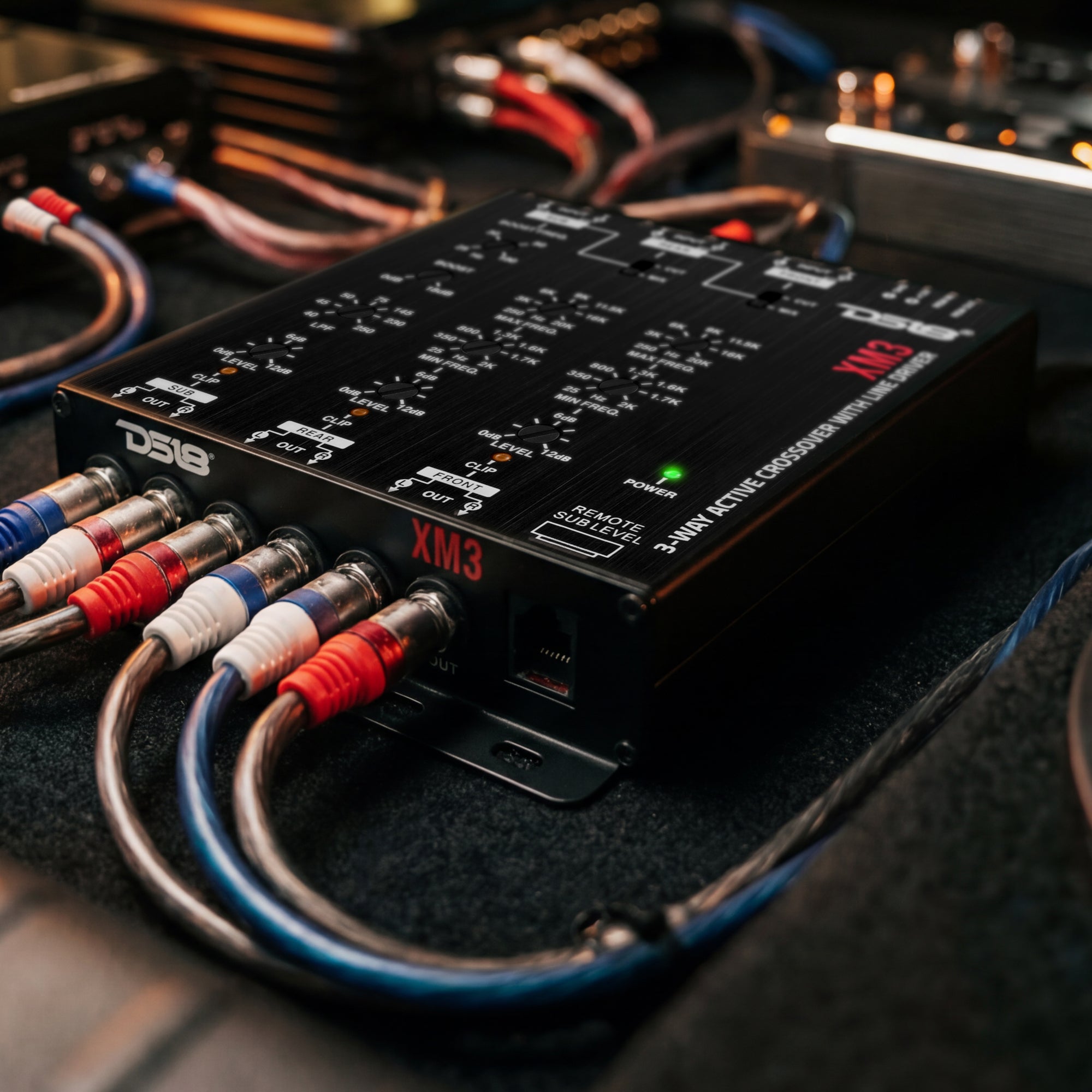 DS18 XM3 3-Way Active Crossover With Line Driver