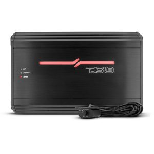 DS18 ZR1000.1D ZR 1-Channel Class D Amplifier 1000 Watts RMS-1 Ohm