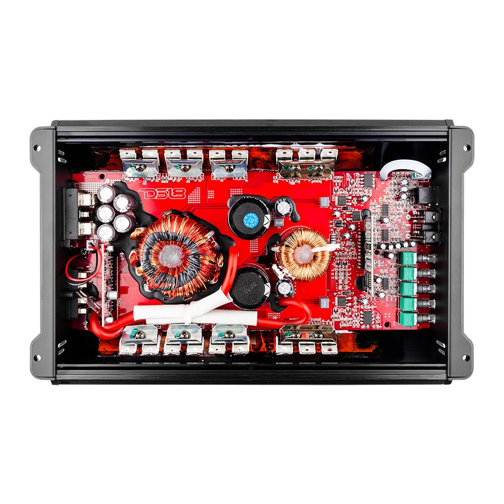 DS18 ZR1000.1D ZR 1-Channel Class D Amplifier 1000 Watts RMS-1 Ohm