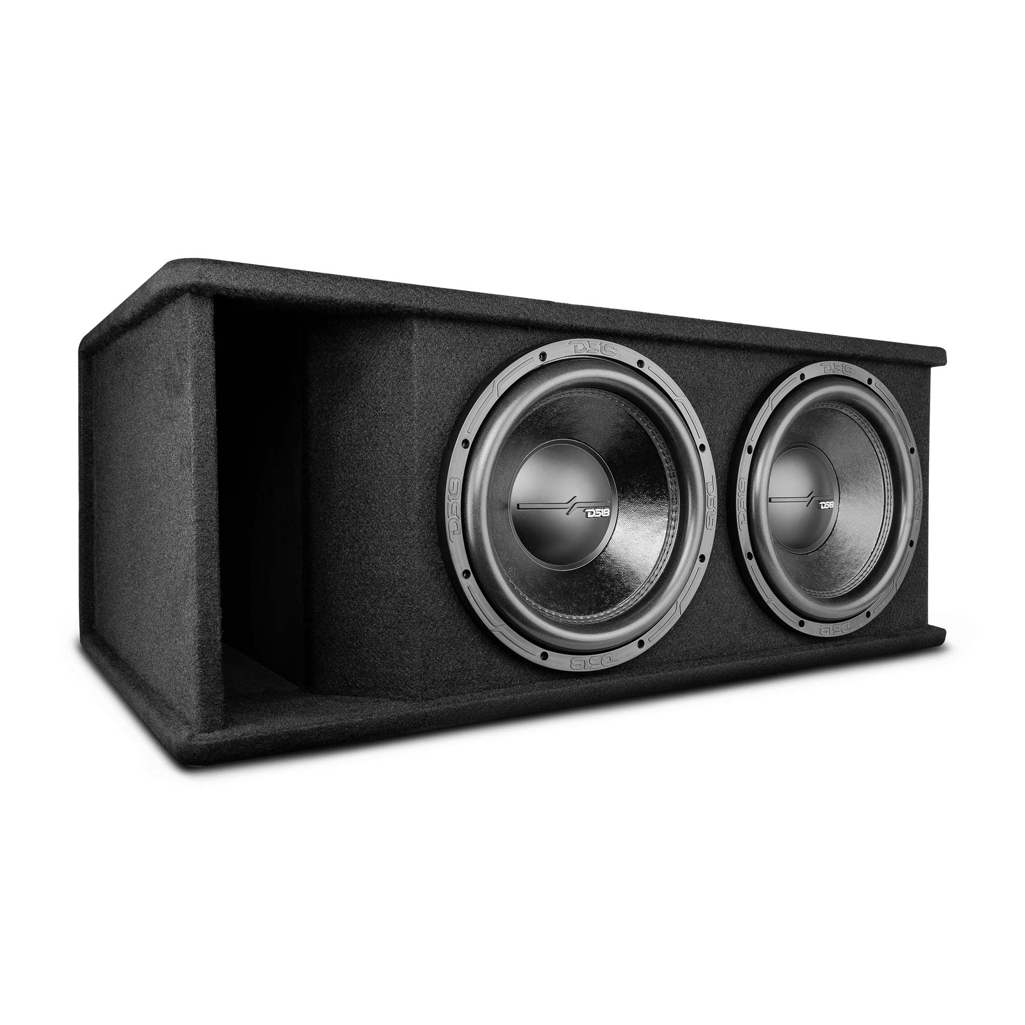 DS18 ZR212LD Dual 12" Loaded Subwoofer Ported Enclosure With ZR12.2 1600 Watts Rms