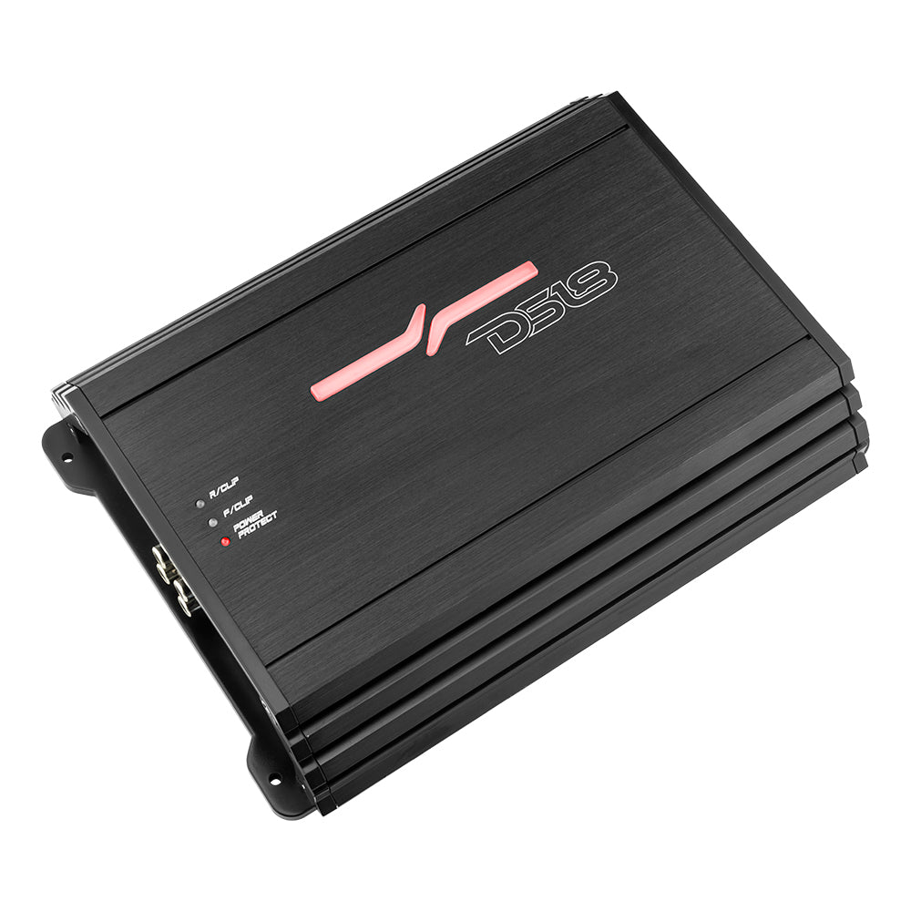 DS18 ZR800.4D ZR 4-Channel Class D Amplifier 4 x 200 Watts Rms @ 4-ohm