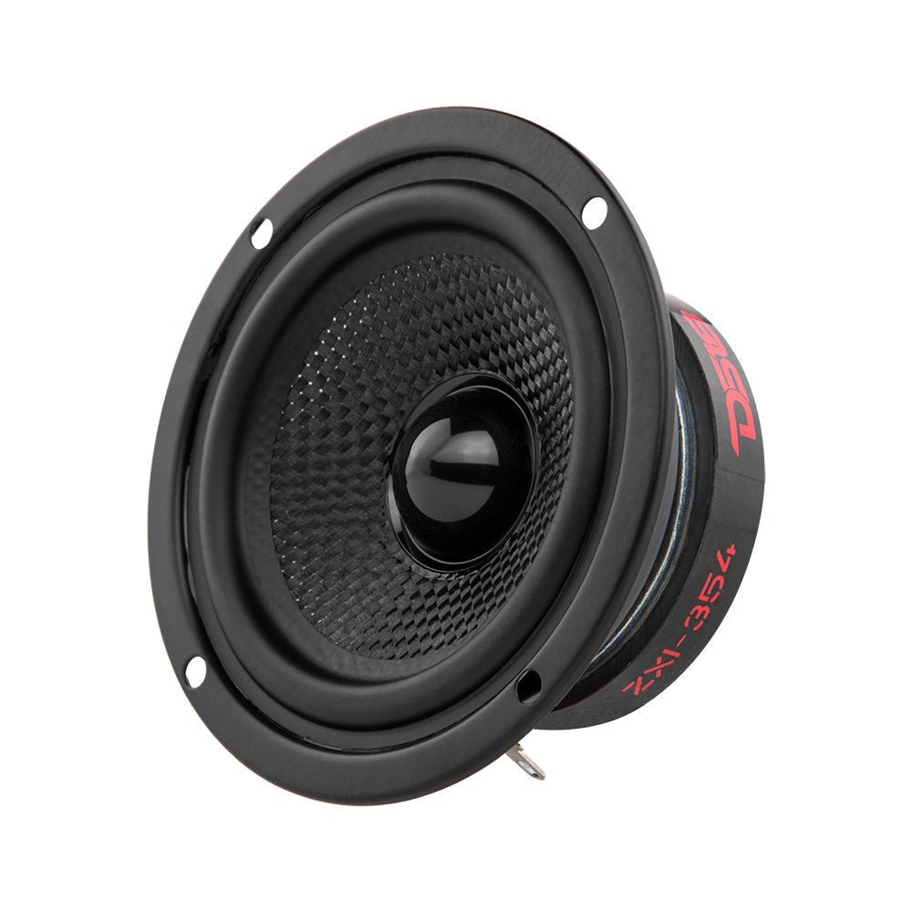 DS18 ZXI-354 ZXI 3.5" Full-Range Speakers with Kevlar Cone | 40 Watts RMS 4-Ohm