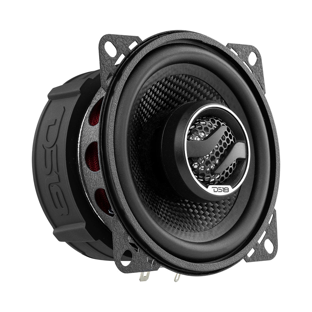 DS18 ZXI-44 ZXI 4" 2-Way Coaxial Speakers with Kevlar Cone | 50 Watts RMS 4-Ohm