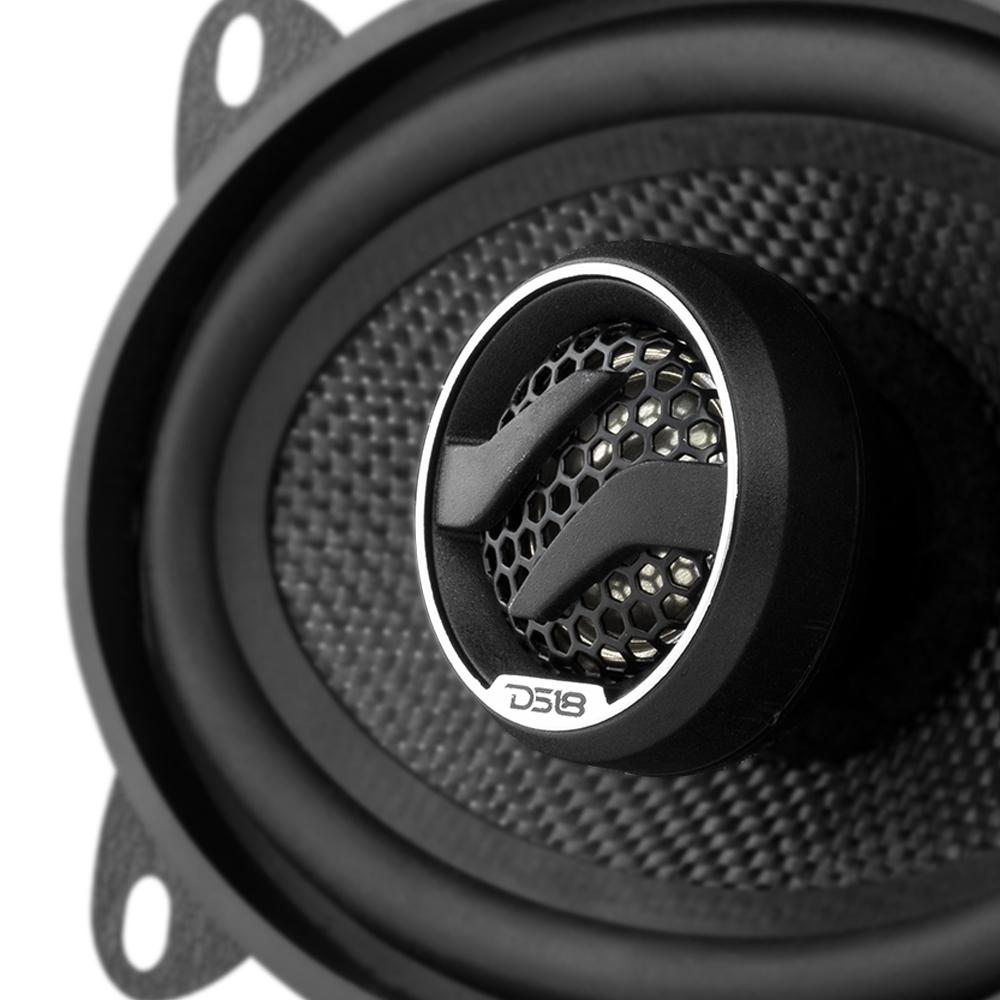 DS18 ZXI-464 ZXI 4x6" 2-Way Coaxial Speakers with Kevlar Cone | 60 Watts RMS 4-Ohm