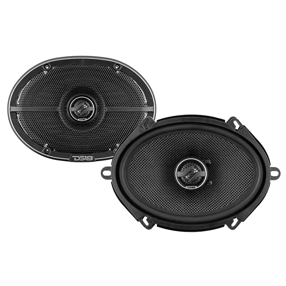 DS18 ZXI-574 ZXI 5x7" 2-Way Coaxial Speakers with Kevlar Cone | 70 Watts Rms 4-Ohm