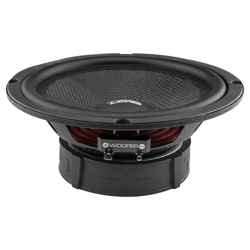 DS18 ZXI-62C ZXI 6.5" 2- Way Component Speaker System with Kevlar Cone | 120 Watts Rms 4-Ohm