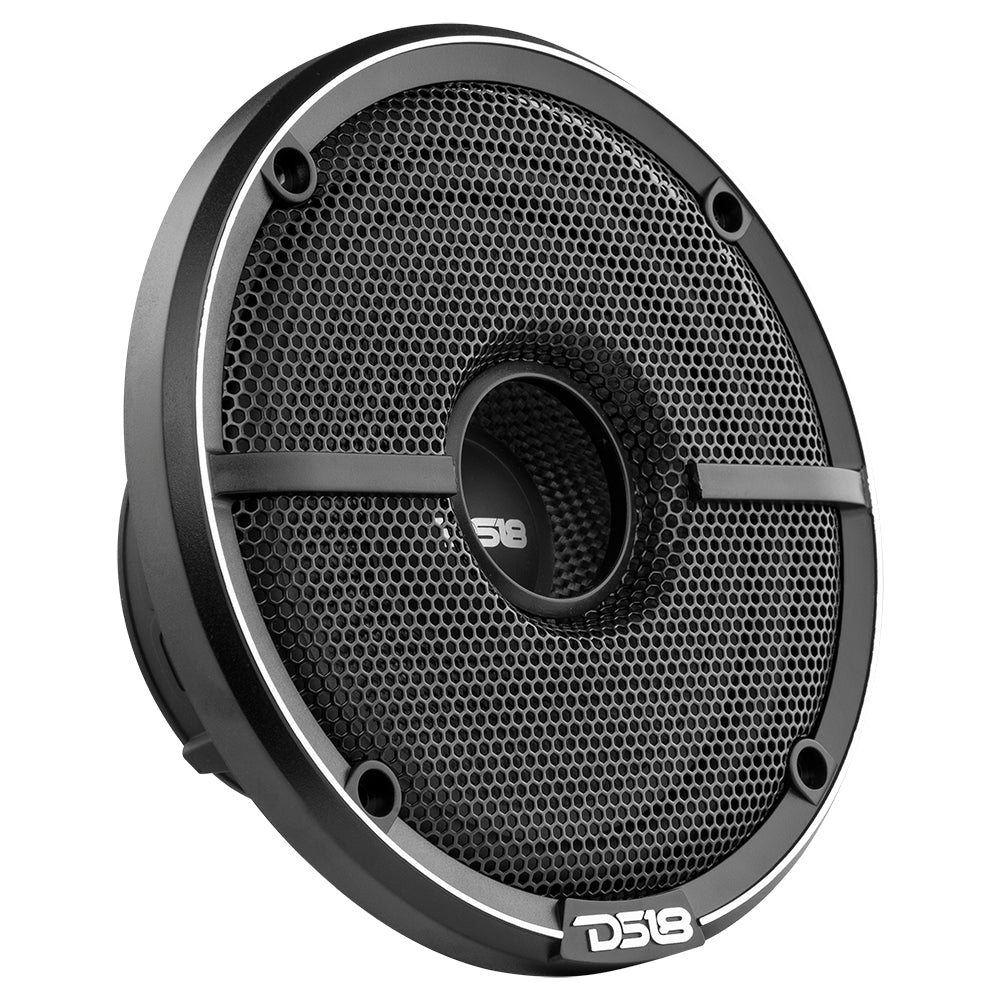 DS18 ZXI-62C ZXI 6.5" 2- Way Component Speaker System with Kevlar Cone | 120 Watts Rms 4-Ohm