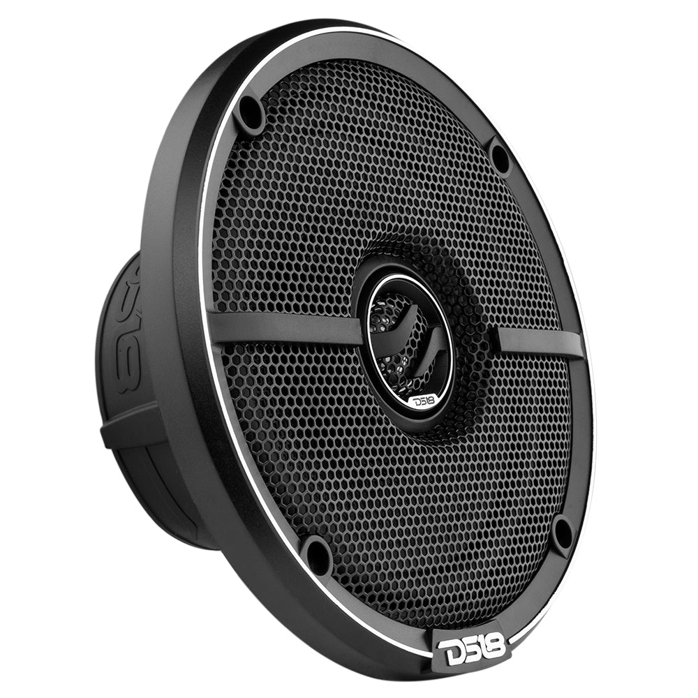 DS18 ZXI-654 ZXI 6.5" 2-Way Coaxial Speakers with Kevlar Cone | 80W RMS 4-Ohm