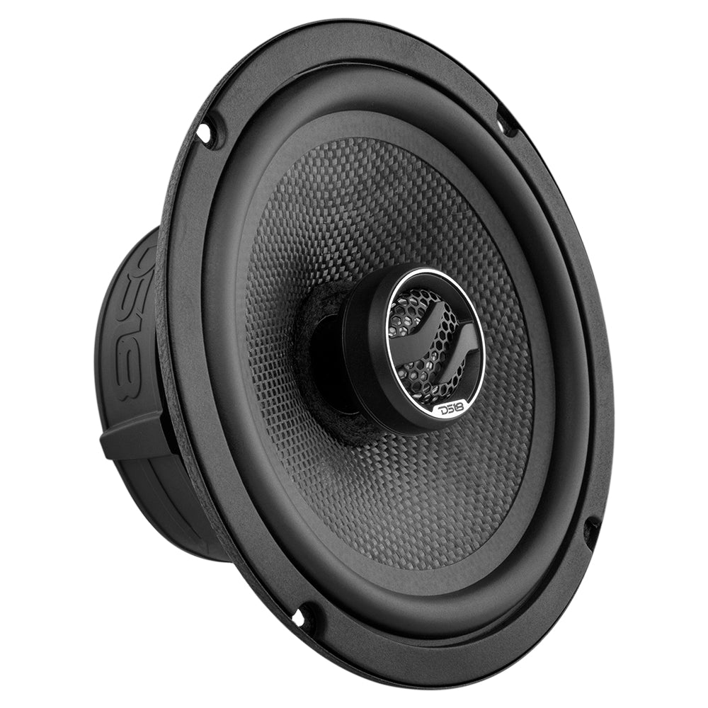 DS18 ZXI-654 ZXI 6.5" 2-Way Coaxial Speakers with Kevlar Cone | 80W RMS 4-Ohm