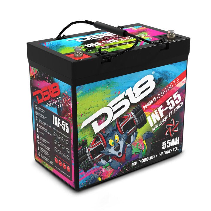 DS18 INF-55 INFINITE 55 AH AGM Power Cell 12 Volt Battery