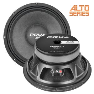 PRV 10 inch 8 Ohm ALTO Series Mid Range Speaker PRV-10MR650A
