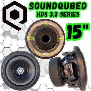 SoundQubed HDS3.2 Series 15 inch Subwoofer SQ-HDS3.215